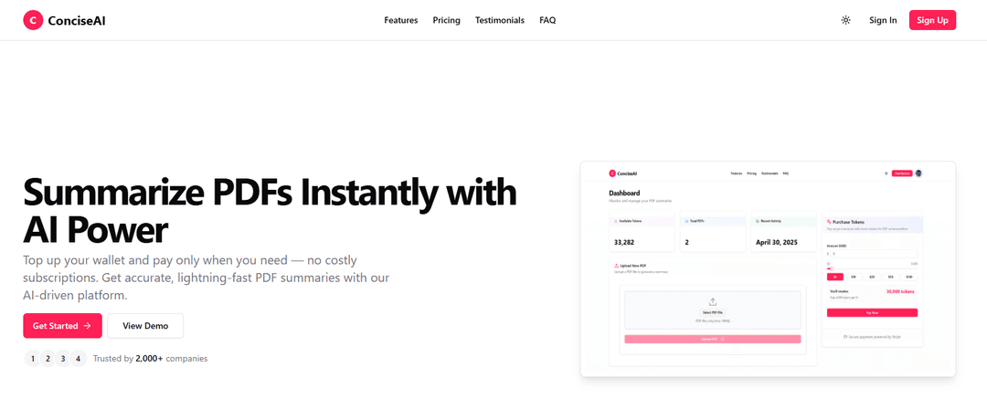 AI PDF Summarizer